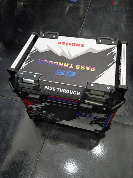 aluminium universal top box 55L 6