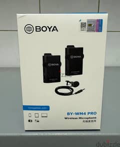 BOYA Wireless Microphone BY-WM4 PRO