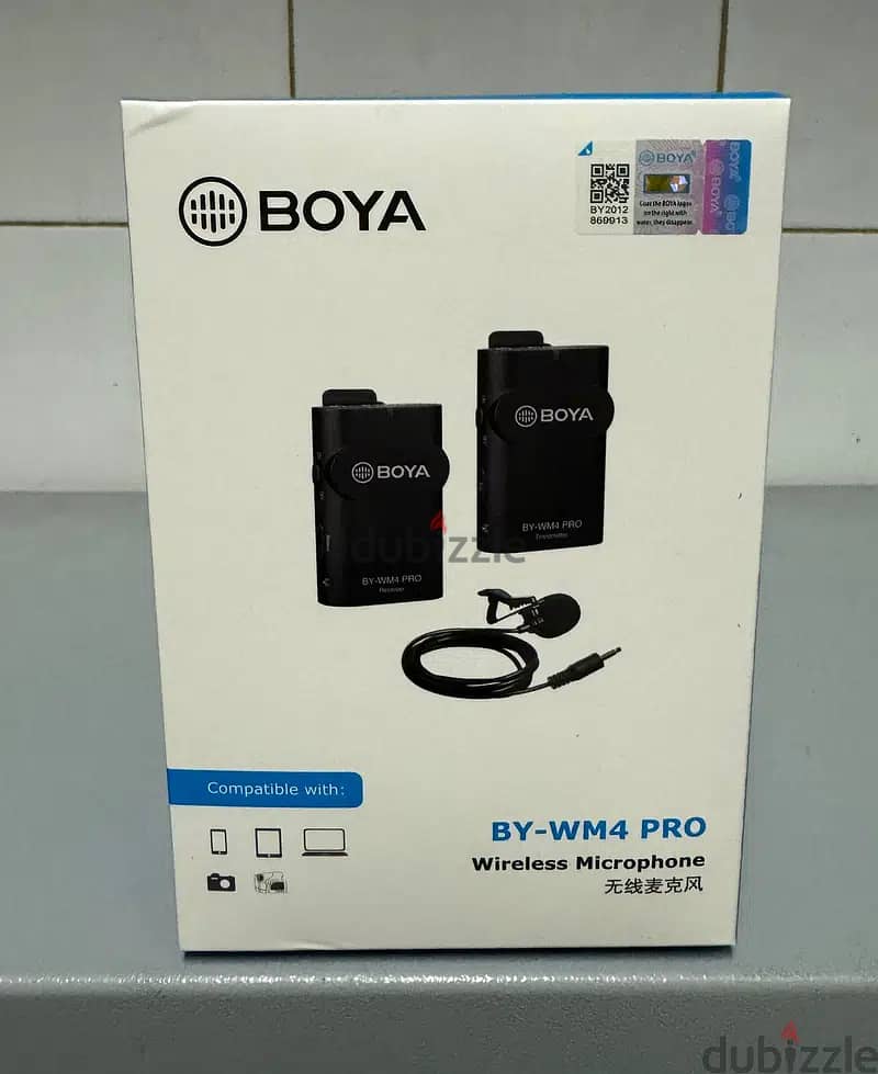 BOYA Wireless Microphone BY-WM4 PRO 0