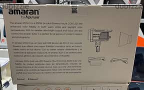Aputure Amaran 200X S 200w COB LED Video Light Bi Color 2700-6500k 0