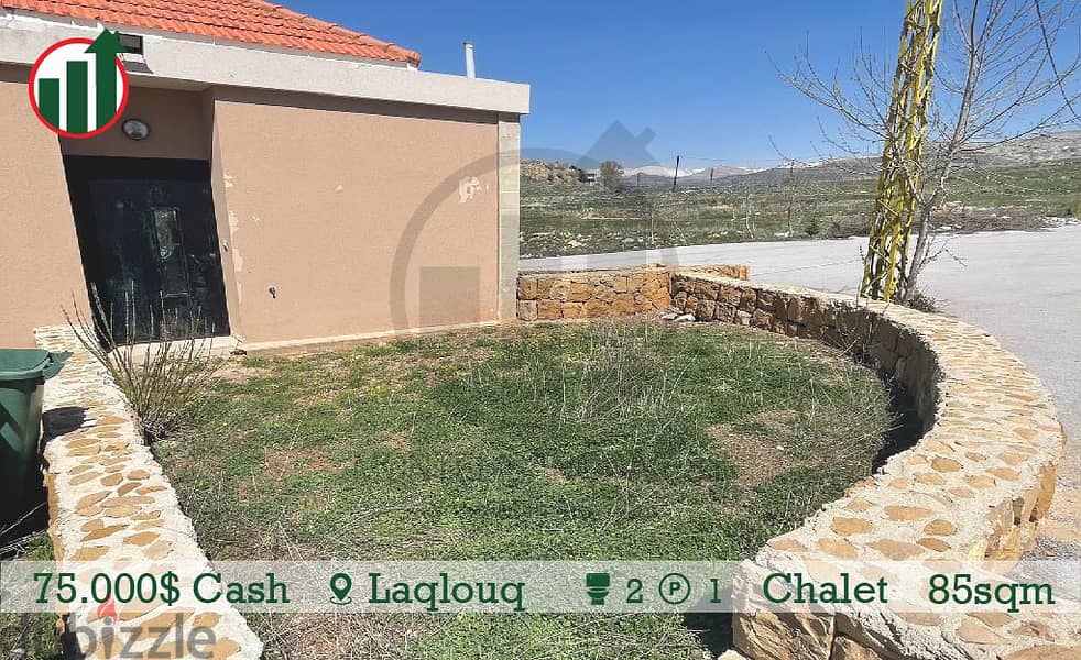 Chalet for sale in Laqlouq with Small Garden !Only for 75,000$! 0