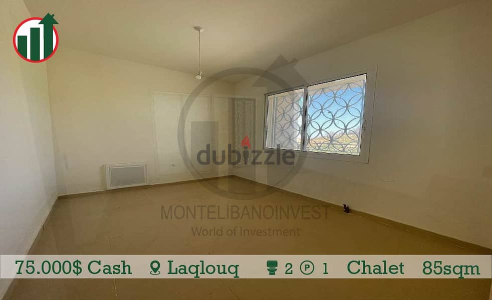Chalet for sale in Laqlouq with Small Garden !Only for 75,000$! 4
