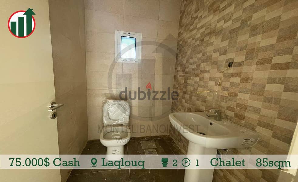 Chalet for sale in Laqlouq with Small Garden !Only for 75,000$! 7