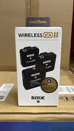 RODE WIRELESS GO II Dual Channel Wireless Microphone System