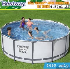 Bestway above ground pool 4.57x1.22 M 0