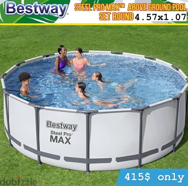 Bestway above ground pool 4.57x1.22 M 1