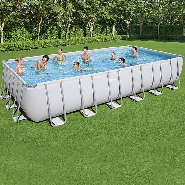 BESTWAY POWER STEEL POOL  7.32M X 3.66M 1