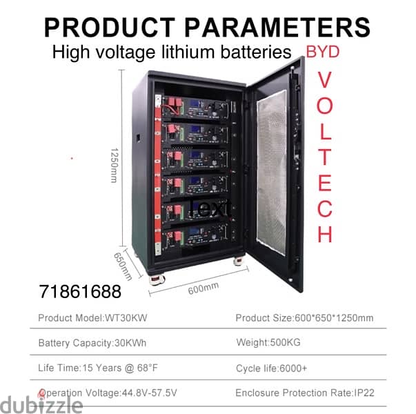 high voltage lithium Battery  BYD 2