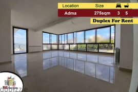 Adma 275m2 | Duplex for Rent | Open View | High End | IV |