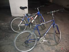 2 bicycle 250usd. jagger and Peugeot