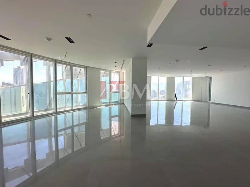 Amazing Apartment For Rent In Achrafieh | High Floor | 510 SQM | 3
