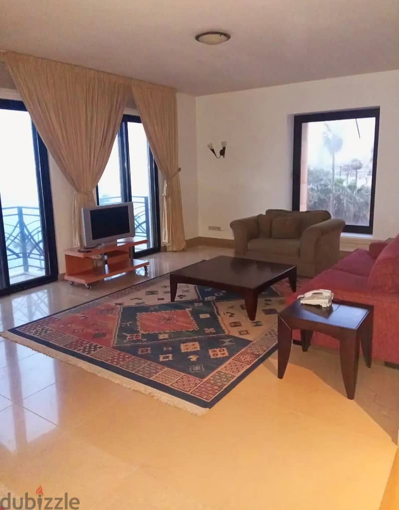 Furnished Apartment with Sea View for Rent in Beirut 3