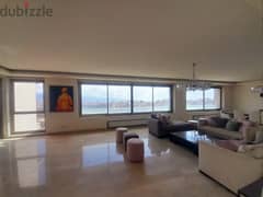 Elegant Furnished Apartment with Panoramic View for Rent in Mathaf 0