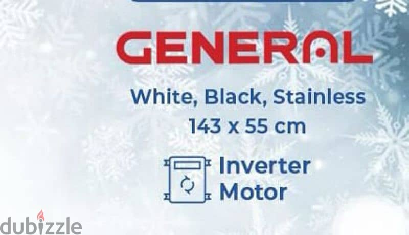 GENERAL

White,

143 x 55 cm

Inverter Motor 1