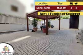 Sahel Alma 165m2 | 100m2 Terrace | Rent|Furnished|Private Entrance|IV