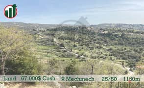 Land for sale in Mechmech with Mountain View!!! 0