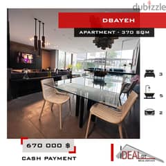 Fully furnished apartment for sale in dbayeh 370 SQM REF#EA15146