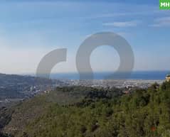 1140 sqm Panoramic view land in yarze/اليرزة REF#MH105727