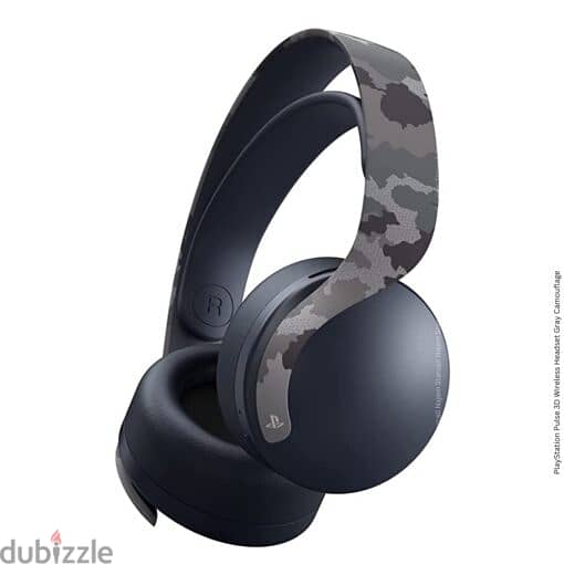 Sony Pulse 3D Wireless Headphone PS5 Gray Camouflage 1