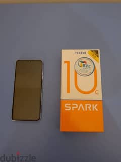 تلفون TECNO SPARK 10c للبيع شبه جديد كلشي شغال السعر 85$