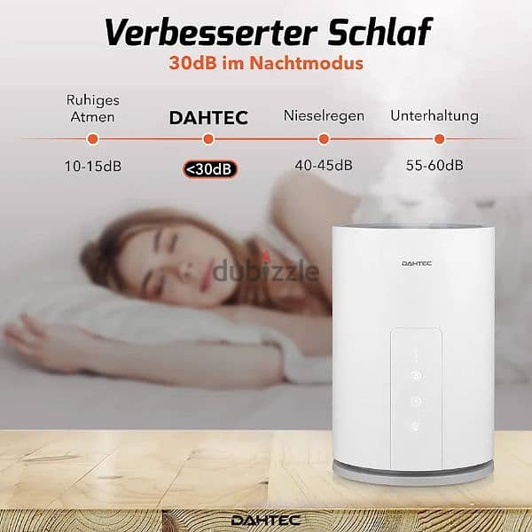 dahtec 5L humidifier with aroma diffuser 5