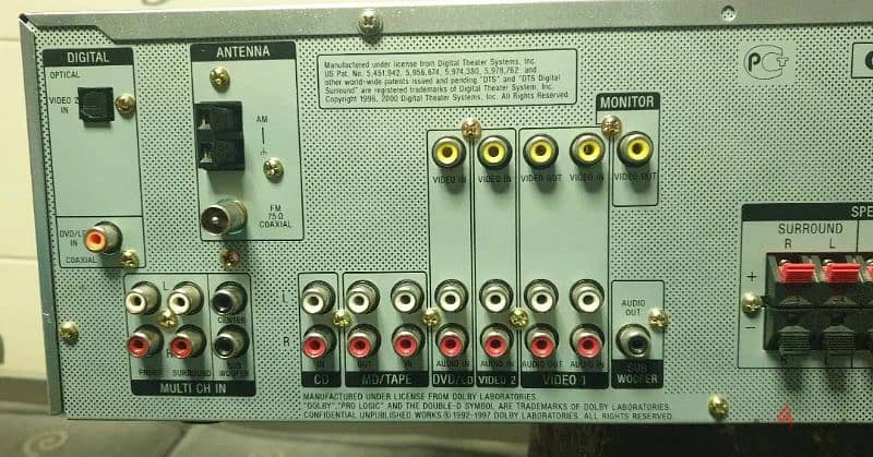amplifier sony 5.1 2