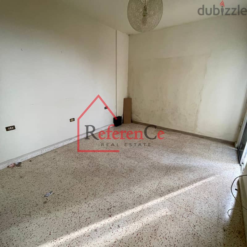 Renovated apartment in Kfaryassine  شقة للبيع مجددة في كفر ياسين 1