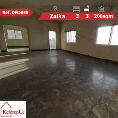 Apartment with terrace in Zalka for sale شقة جميلة مع تراس في الزلقا