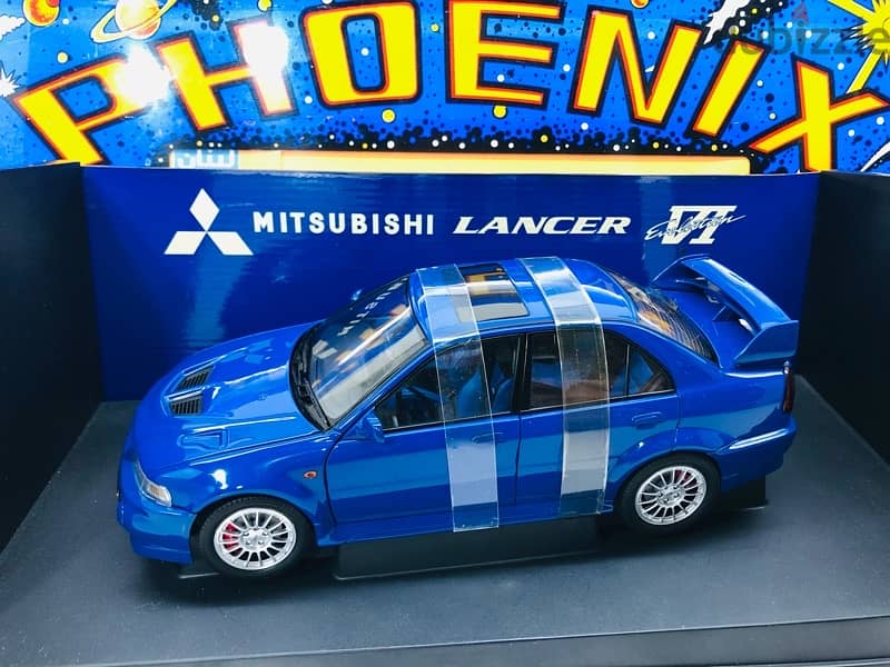 1/18 diecast Autoart Mitsubishi Lancer EVO VI (6) DISCONTINUED NEW BOX 0