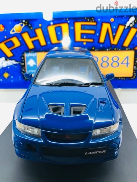 1/18 diecast Autoart Mitsubishi Lancer EVO VI (6) DISCONTINUED NEW BOX 4