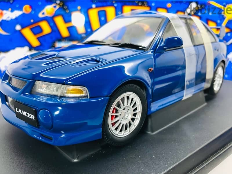 1/18 diecast Autoart Mitsubishi Lancer EVO VI (6) DISCONTINUED NEW BOX 7