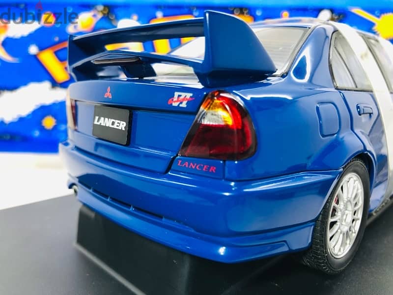 1/18 diecast Autoart Mitsubishi Lancer EVO VI (6) DISCONTINUED NEW BOX 10