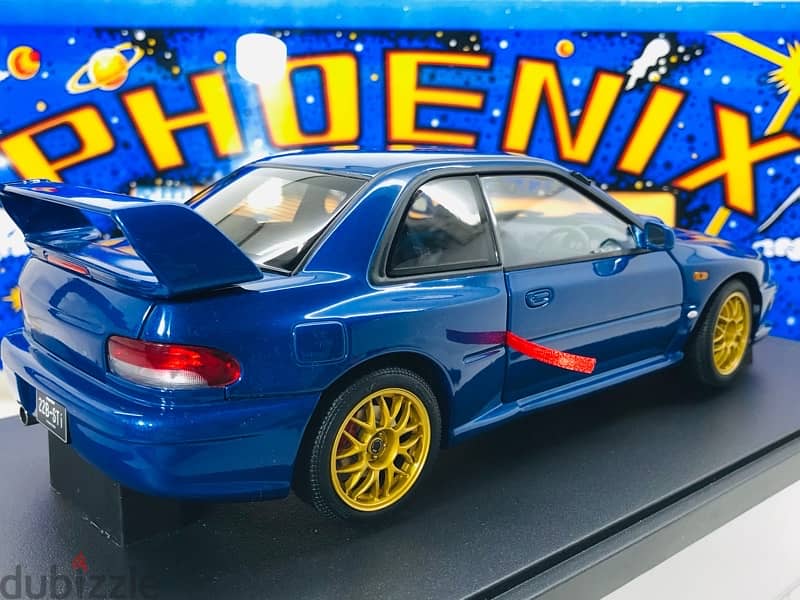 1/18 diecast Autoart Subaru Impreza 22B STI Upgraded Version NEW 1