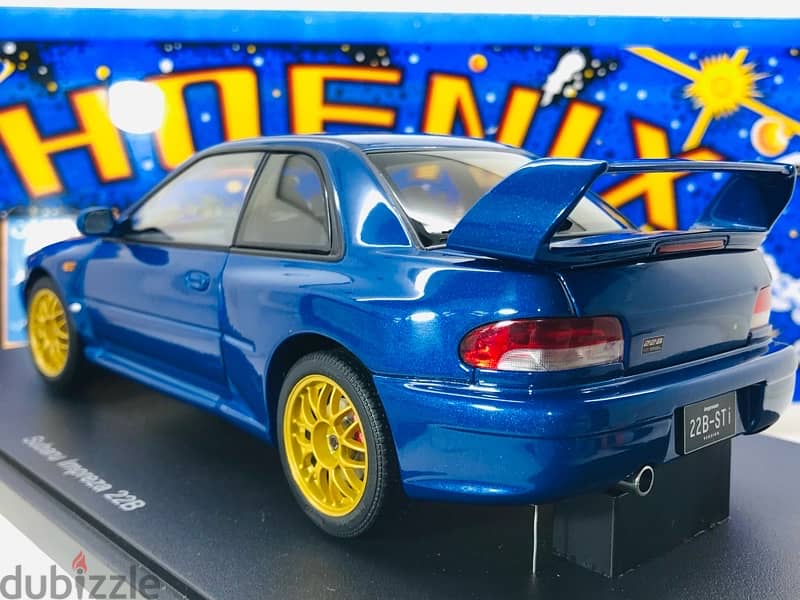 1/18 diecast Autoart Subaru Impreza 22B STI Upgraded Version NEW 4