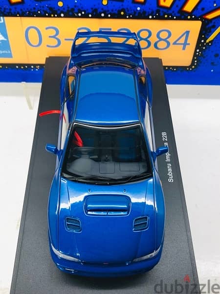 1/18 diecast Autoart Subaru Impreza 22B STI Upgraded Version NEW 8