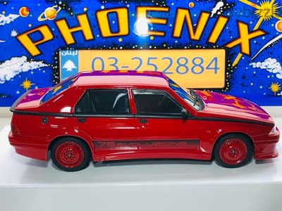 1/18 diecast Alfa Romeo 75 TURBO EVOLUZIONE RARE.