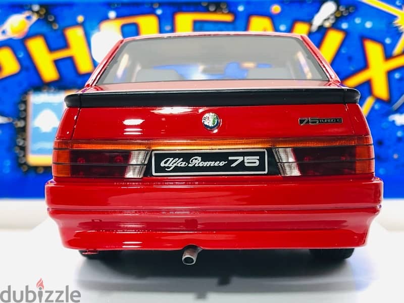 1/18 diecast Alfa Romeo 75 TURBO EVOLUZIONE RARE. 4