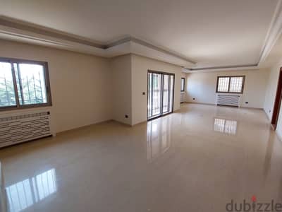 205 SQM New Apartment in Mazraat Yachouh, Metn with Terrace/Garden