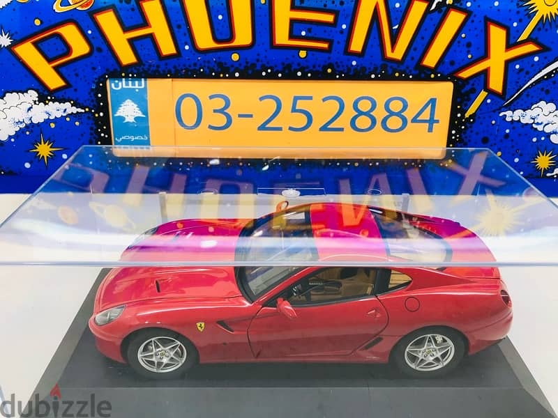 1/18 diecast Full Opening Ferrari 599GTB Fiorano Comes with Display 8