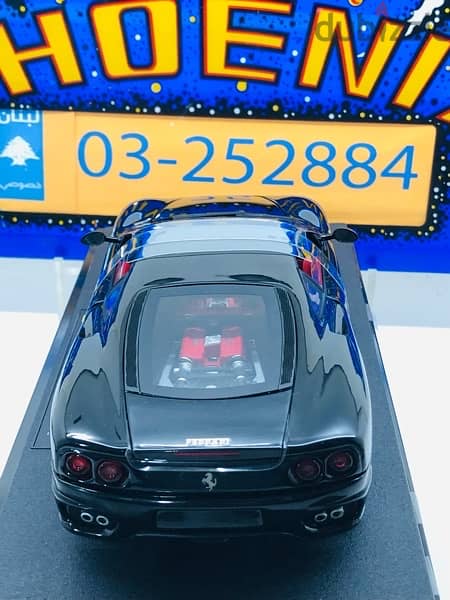 1/18 diecast Full Opening Ferrari 599 GTO Nero NEW SHOP 7