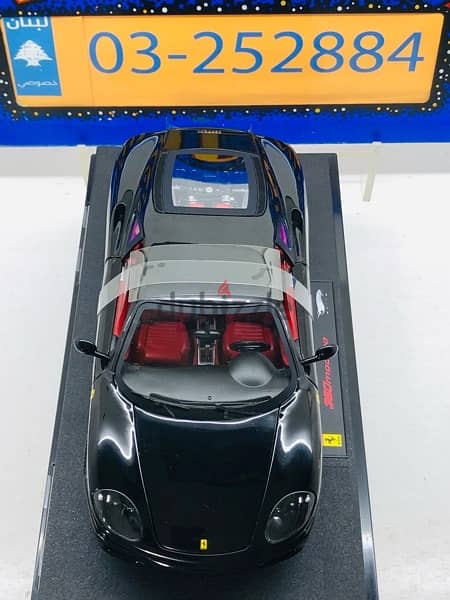 1/18 diecast Full Opening Ferrari 599 GTO Nero NEW SHOP 12