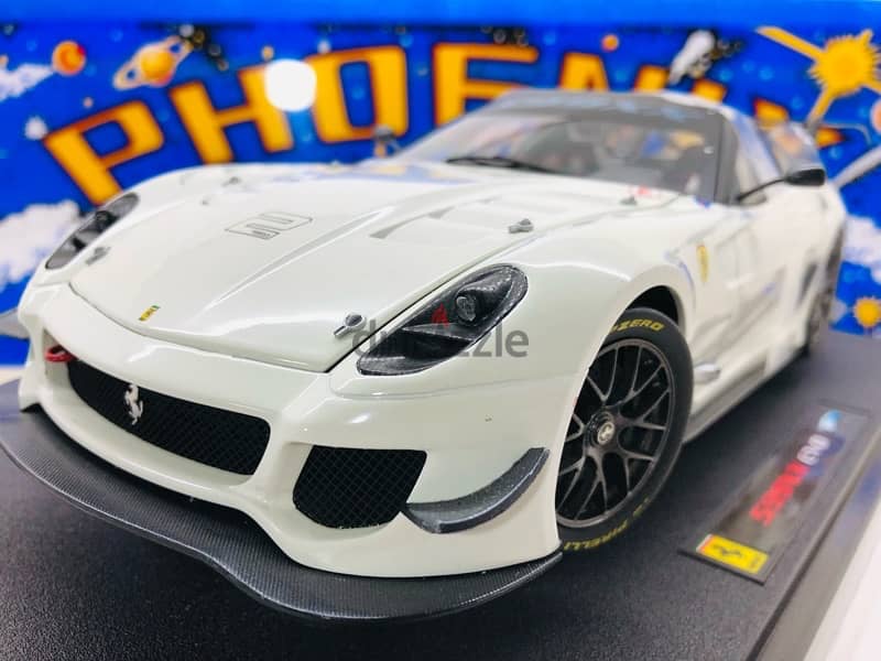 1/18 diecast Ferrari 599 XX 2012 EVOLUZIONE #2 by Super Elite 6