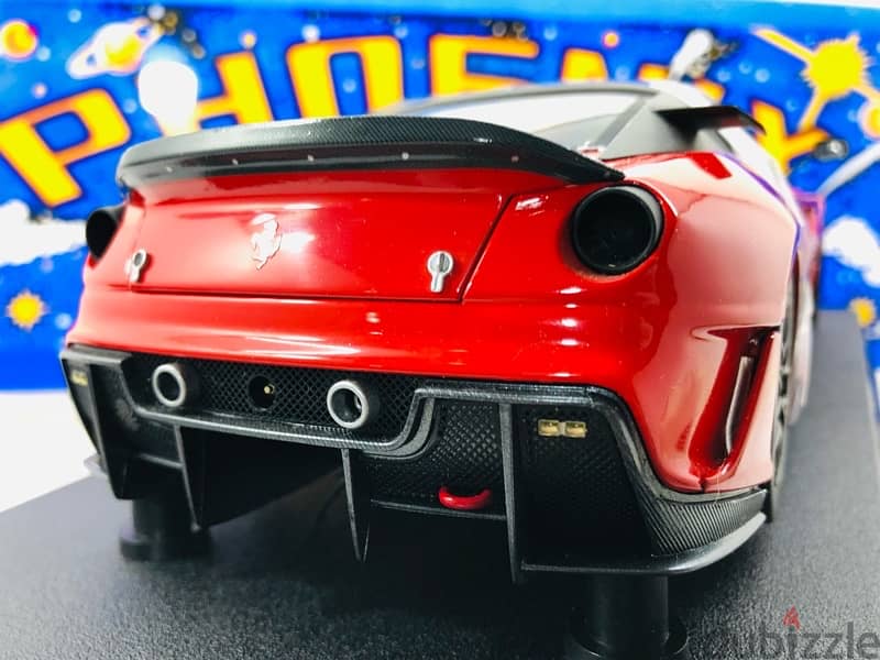 1/18 diecast Ferrari 599 XX 2009 #3 by Super Elite Rosso Corsa 3