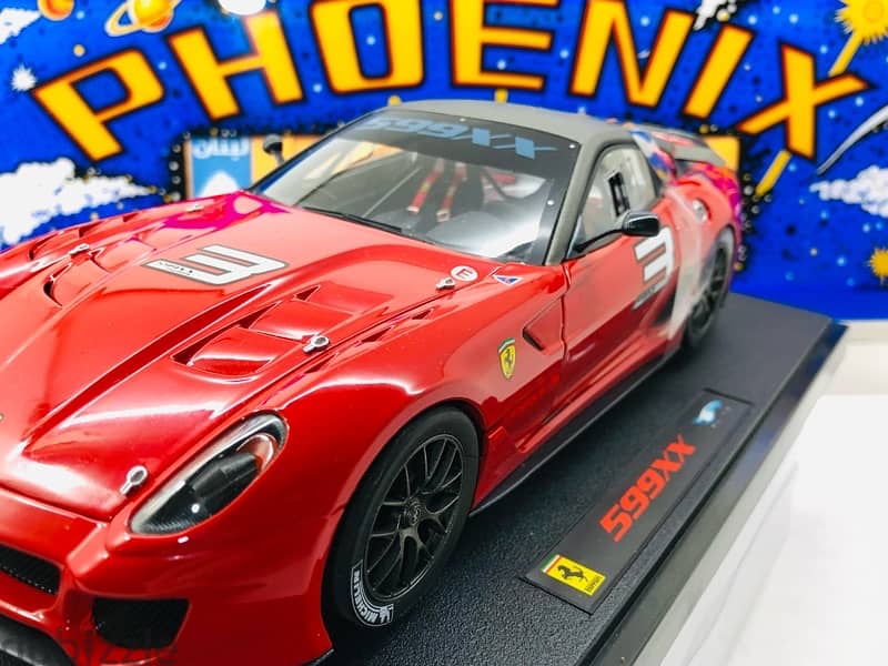 1/18 diecast Ferrari 599 XX 2009 #3 by Super Elite Rosso Corsa 5