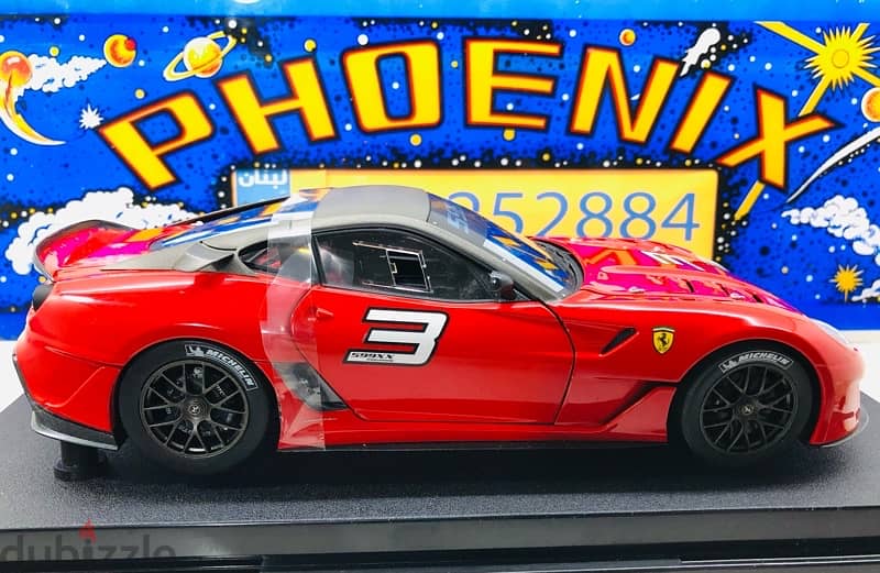 1/18 diecast Ferrari 599 XX 2009 #3 by Super Elite Rosso Corsa 6