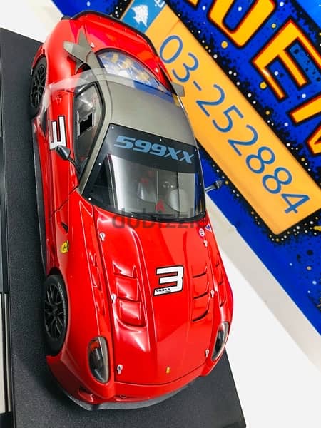 1/18 diecast Ferrari 599 XX 2009 #3 by Super Elite Rosso Corsa 10