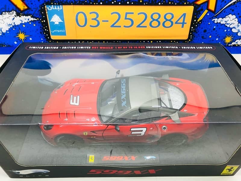 1/18 diecast Ferrari 599 XX 2009 #3 by Super Elite Rosso Corsa 16