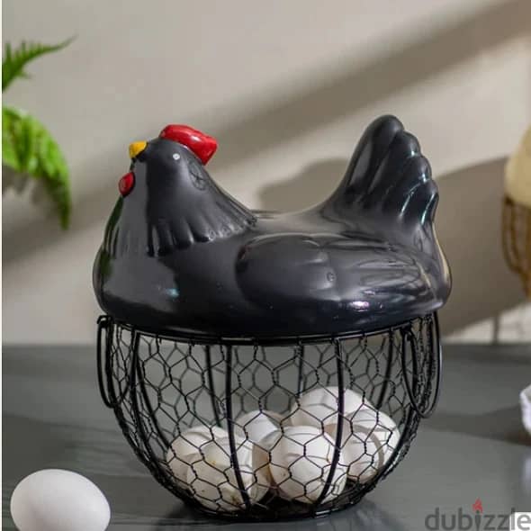 stunning chicken eggs steel basket 3