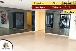 Hazmiyeh 330m2 | Duplex | Ultra Prime Location | Brand New | PA | 0