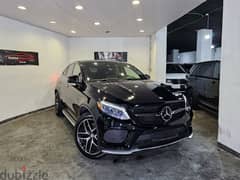 2016 Mercedes GLE450 Coupe/43 AMG Black/Black Fully Loaded CleanCarfax